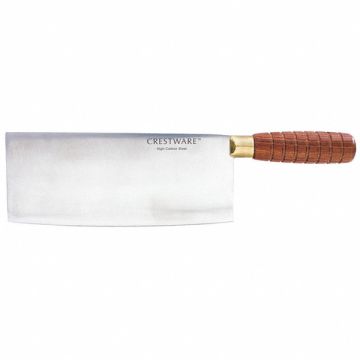 Chinese Cleaver Straight 8 in L Wood