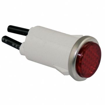 Flush Indicator Light Red 12V
