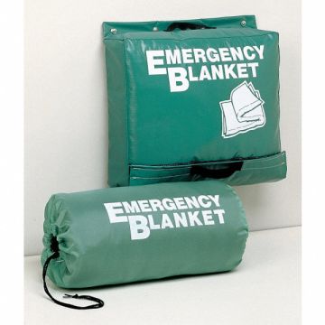 Emergency Blanket Gray 70 in x 82 in