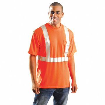T-Shirt 100 per. Polyester Orange 2XL
