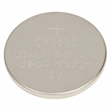 Coin Cell Battery Lithium 265mAh Cap.