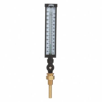 Thermometer Analog 30-240 deg 3/4in NPT