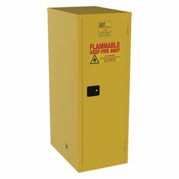 Flammable Safety Cabinet 60 gal Yellow