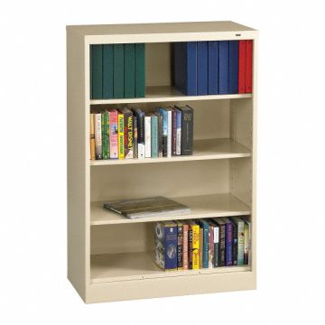 Bookcase 4 Shelf Putty