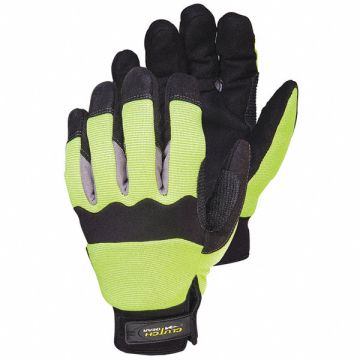K2457 Mechanics Gloves Black/Lime 2XL PR