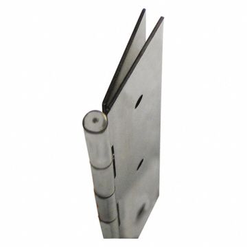 Continuous Hinge 7 ft Full Mortise Gray