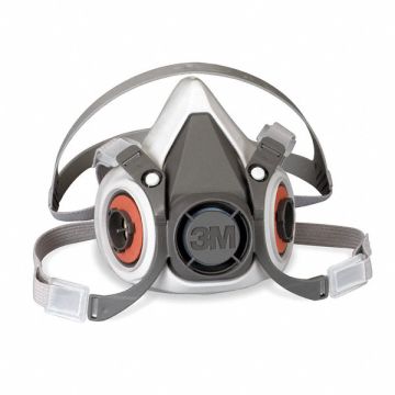 F8766 Half Mask Respirator Elastomer Gray