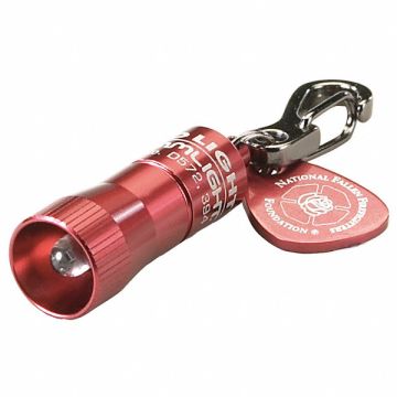 Industrial Keychain Flashlight LED Red