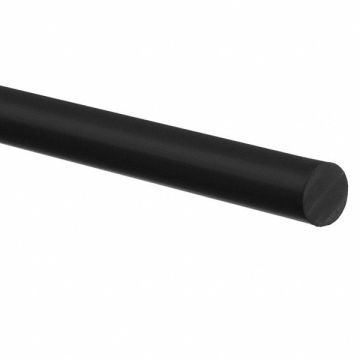 K4792 Viton Round Cord 8.5 mm D 5 L 75A Black