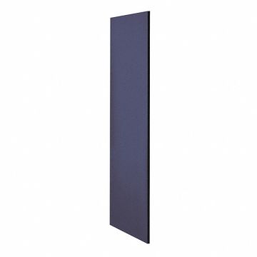 End Panel Blue 72inH x 24inW x 3/4inD