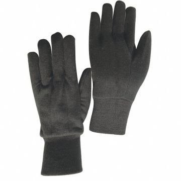 D1416 Jersey Gloves 9-1/4 S Dark Brown