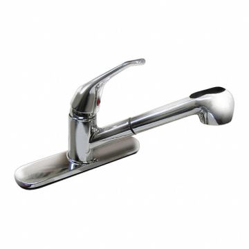 Straight Chrome Dominion Faucets 1.8gpm