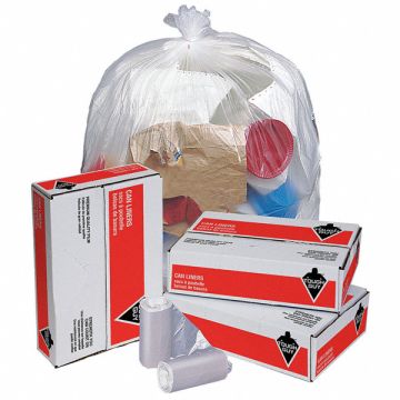 Trash Bags 33 gal Clear PK250