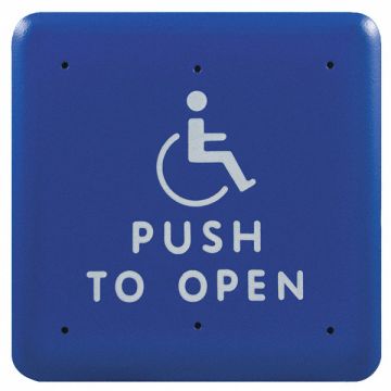Push to Open Button Square 4-1/2