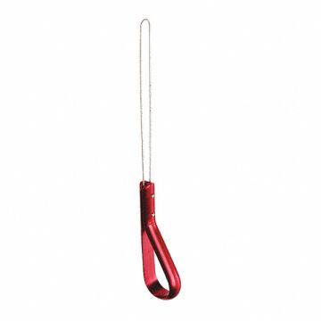 Wire Loop Puller Aluminum 8-1/2 In L Red