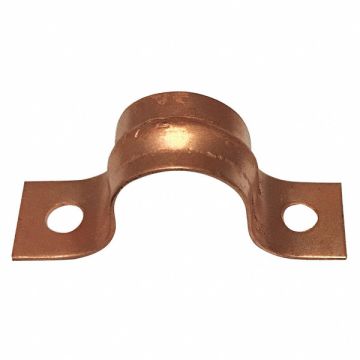 Pipe Strap Two-Hole Steel 1/2 Pipe Size