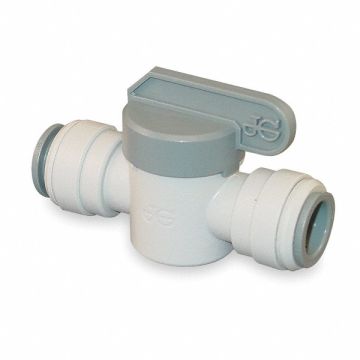 Manual 2-Way Ball Valve Push Acetal