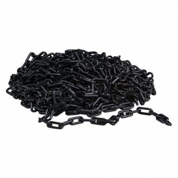 Plastic Chain 2 In x 100 ft Black
