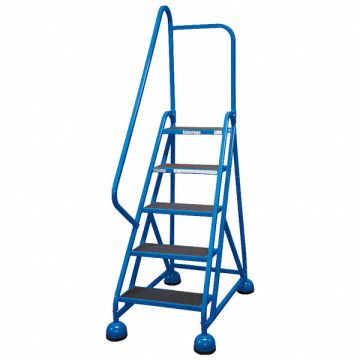 D5253 Rolling Ladder Hndrl Platfm 45 In H