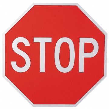 D9768 Stop Traffic Sign 18 x 18