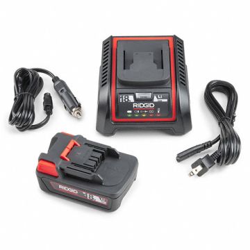 Battery and Charger Kit 18V DC 2.5 Ah