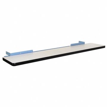 Cantilever Shelf 72 W x 12 D x 2 H Blue