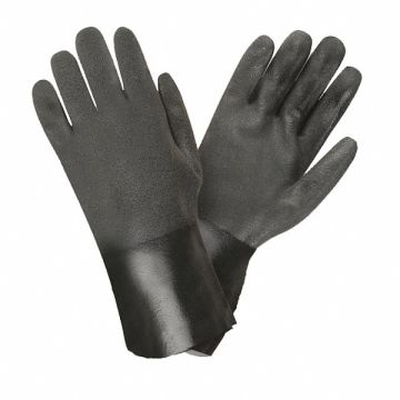 Glove Black Jesey Lined 12 L PK12