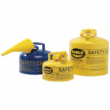 Type I Safety Can 1 gal Blue 8 H 9 OD