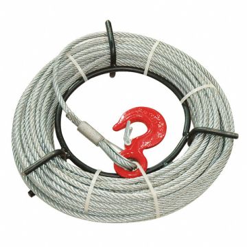 Wire Rope Dia 5/16 in Length 66 In.