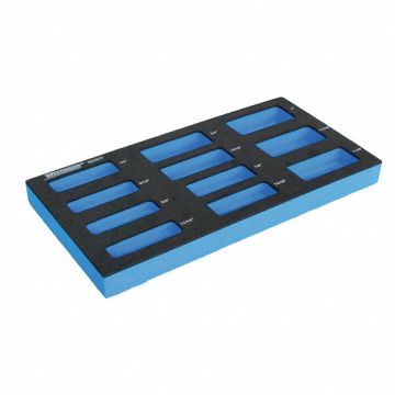 Black/Blue Tool Storage Foam Inserts EVA