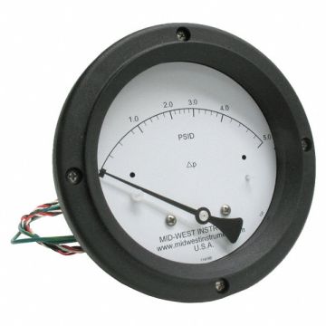 K4585 Differential Pressure Gauge and Switch