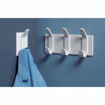 Double Point Hook Magnetic Back Plastic