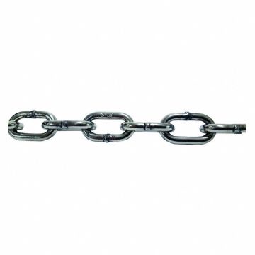 Chain 100 ft L Trade Size 3/8 in 304L SS