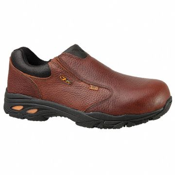 Loafer Shoe 6-1/2 W Brown Composite PR