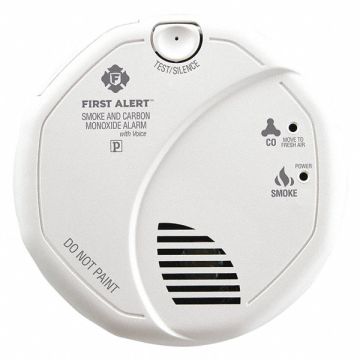 CO2 Smoke Alarm AA Alkaline