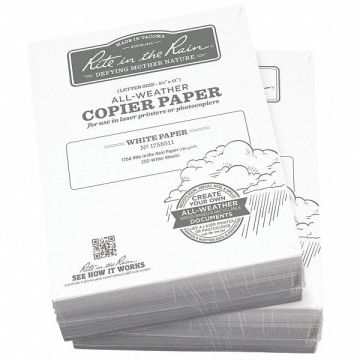 Waterproof Laser Paper 175 lb wt Paper