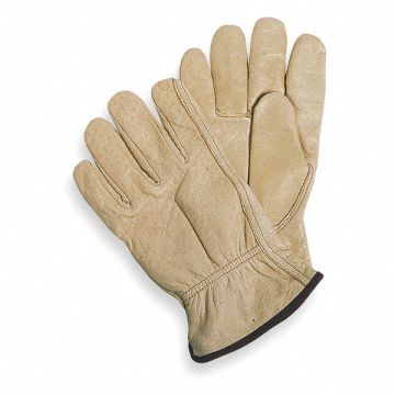 D1596 Leather Gloves Beige L PR