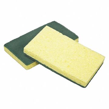 Scrubber 4 1/2 in L Green/Yellow PK3