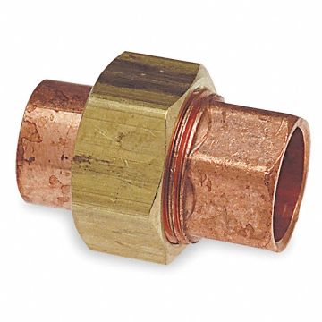 Union Wrot Copper 1/4 Tube CxC