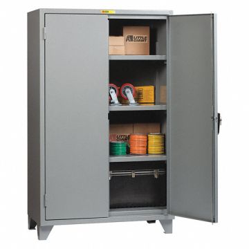 Storage Cabinet 78 x60 x30 Gray 3Shlv
