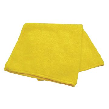 Microfiber Cloth 12 x 12 Yellow PK12