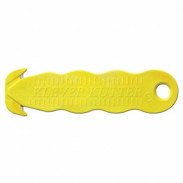 Safety Cutter Disp 4-3/4 Yellow PK100