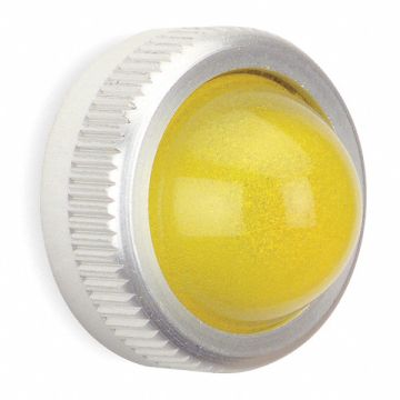 Pilot Light Lens 30mm Yellow Glass
