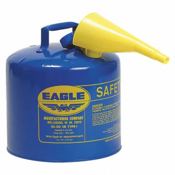 Type I Safety Can 5 gal Blue