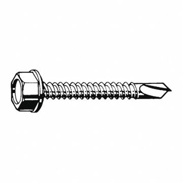 Drill Screw Hex #6 Zinc 1 L PK5600