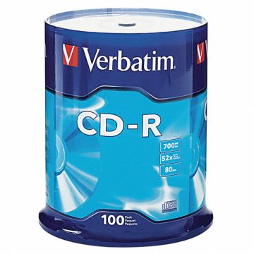 CD-R Disc 700 MB 80 min 52x PK100
