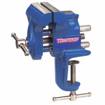 Portable Vise Serrated Jaw 4 5/16 L