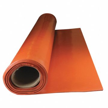 D5313 Silicone Roll 40A 10 x36 x0.125 Red