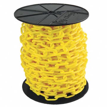 Plastic Chain 2In x 125 ft Yellow