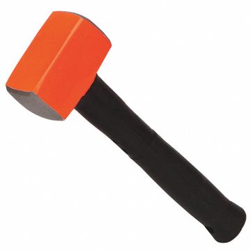 Sledge Hammer 4 lb 12 In Rubber/Steel